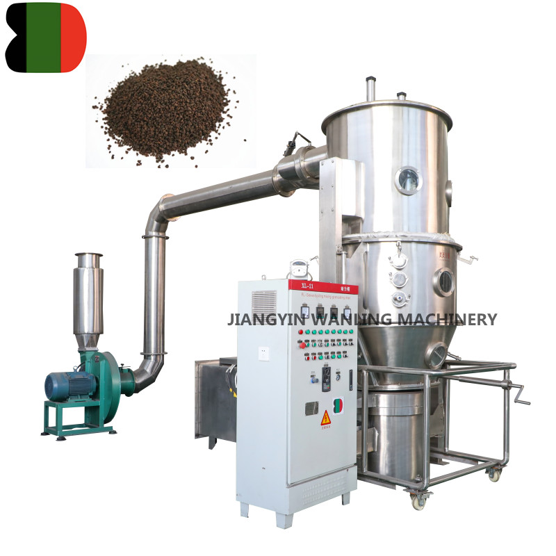 Granul teh menegak wfl membuat mesin granulator pengeringan